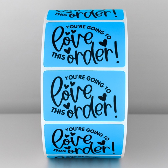 "You're Going To Love This Order!" Stickers | Small Business Packaging THANK YOU - Picture 5 of 11